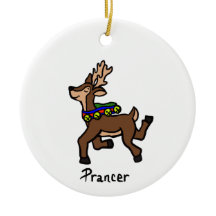 Ornement Prancer/Vixen