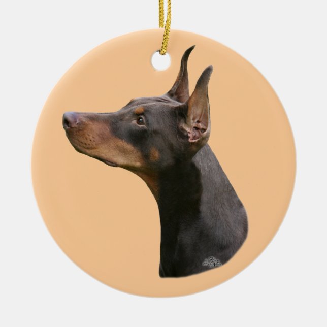 Ornement principal Pinscher rouge/Brown de (Devant)