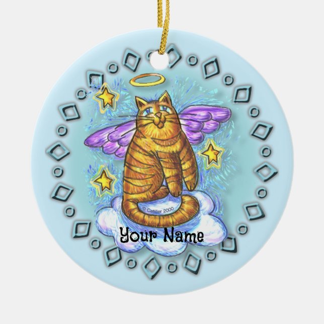 Ornement Ramboe Kitty Cat Angel (Devant)