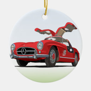 Ornement Red Mecedes-Benz 300 SL