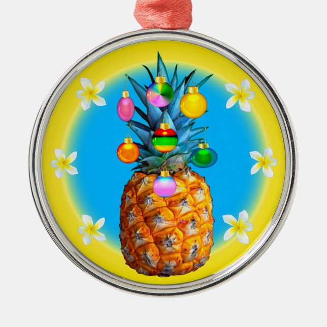 Ornement renversant de Noël d'ananas (Devant)