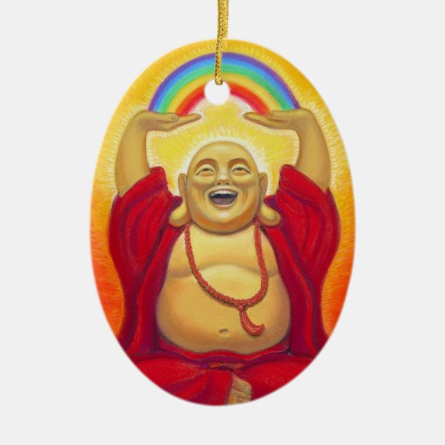 Ornement riant d'arc-en-ciel de Bouddha (Devant)