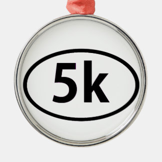 Ornement Rond Argenté 5k
