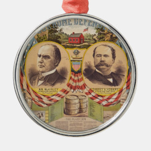 Ornement Rond Argenté Campagne présidentielle du parti républicain Vin