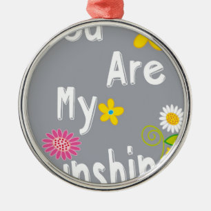 Ornement Rond Argenté Expression de motivation de typographie - gris