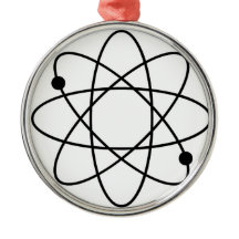 LA MOITIÉ DU SIÈCLE ATOMIQUE D'ORNEMENT DE NOËL