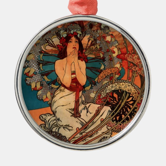 Ornement Rond Argenté Le Monaco Monte Carlo (Devant)