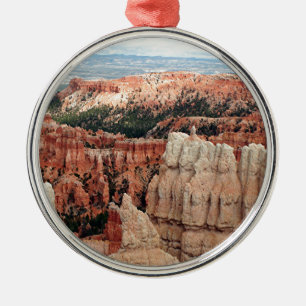 Ornement Rond Argenté Parc national de canyon de Bryce, Utah, Etats-Unis