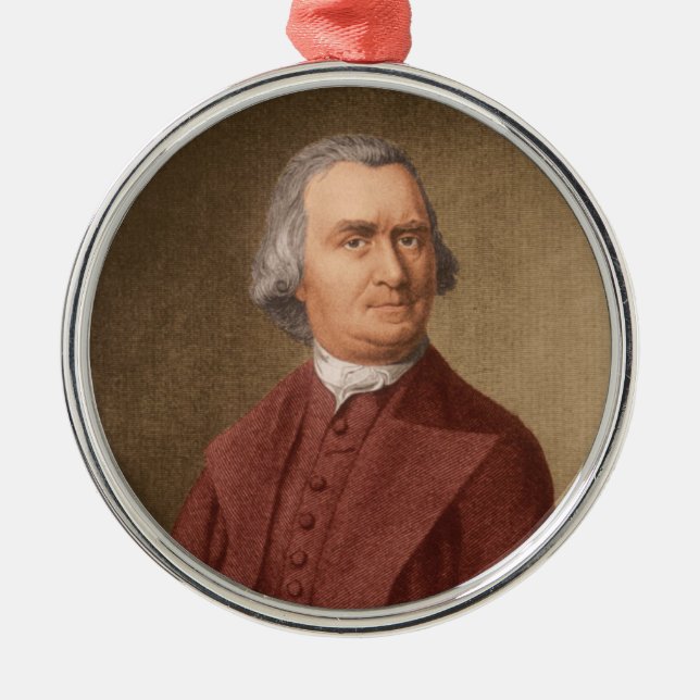 Ornement Rond Argenté Samuel Adams (Devant)