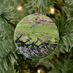 Ornement rond de Gettysburg
