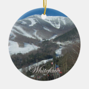 Ornement rond de montagne de Whiteface