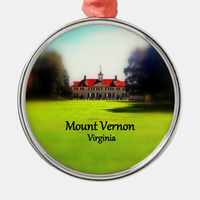 Ornement rond de Mount Vernon (Devant)