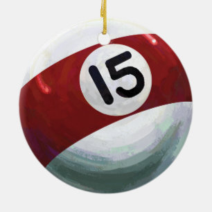 Ornement Rond En Céramique 15 balle