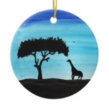 Acacia et girafe