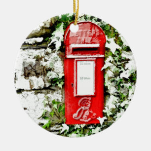 ORNEMENT ROND EN CÉRAMIQUE ANCIENNE ANGLETERRE