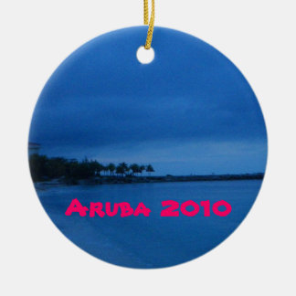 Ornement Rond En Céramique Aruba 2010