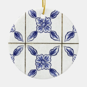 Ornement Rond En Céramique azulejo