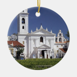 Ornement Rond En Céramique Basilique Nuestra Senora del Pilar à Recoleta