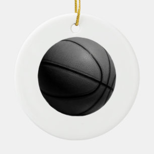 Ornement Rond En Céramique Basket