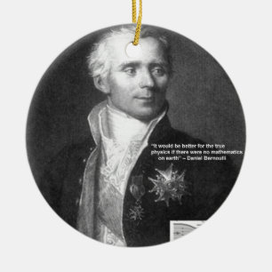 Ornement Rond En Céramique Cadeaux et Cartes de Citation de Physique Véritabl