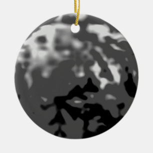 Ornement Rond En Céramique Cadeaux gris de Zazzle de MUSÉE de transport de