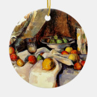 Cezanne - La vie morte, la poste, la bouteille, la