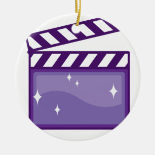 Ornement Rond En Céramique ClapperMovieVector.pdf