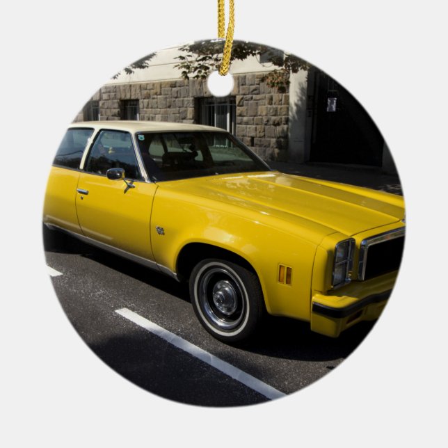 Ornement Rond En Céramique Classique Chevrolet Malibu (Devant)