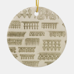 Ornement Rond En Céramique Conceptions islamiques pour la corniche, le balcon