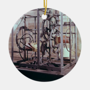 Ornement Rond En Céramique Horloge de cathédrale faite pour la tour à