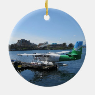 Ornement Rond En Céramique Hydravion pittoresque dans Victoria