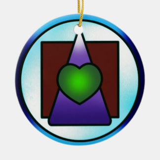 Ornement Rond En Céramique Institut de la Science philosophique divine