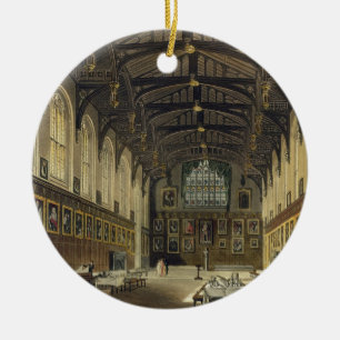 Ornement Rond En Céramique Intérieur du Hall de l'église du Christ,