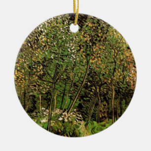 Ornement Rond En Céramique La Grove par Vincent van Gogh