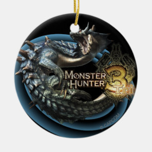 Ornement Rond En Céramique Lagiacrus