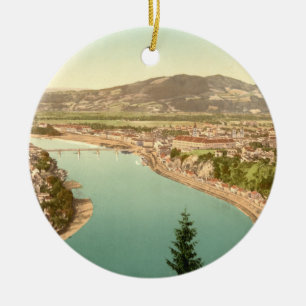 Ornement Rond En Céramique Linz en Autriche