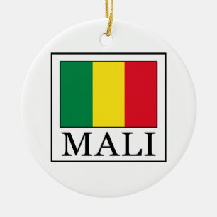 Ornement Rond En Céramique Mali