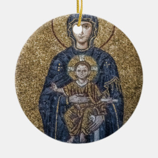 Ornement Rond En Céramique Mosaïques de Hagia Sofia