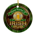 Nom personnalisé Irish Pub Signer la Saint Patrick