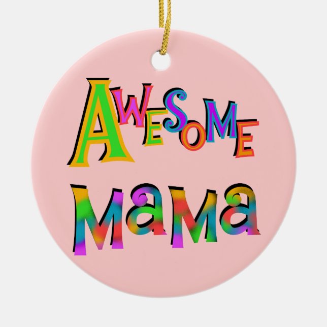 Ornement Rond En Céramique non défini (Devant)