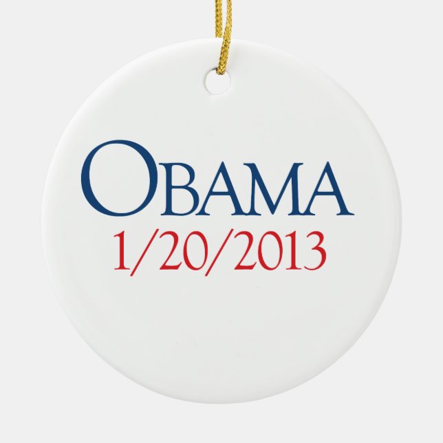 ORNEMENT ROND EN CÉRAMIQUE OBAMA 20 JANVIER - .PNG (Devant)