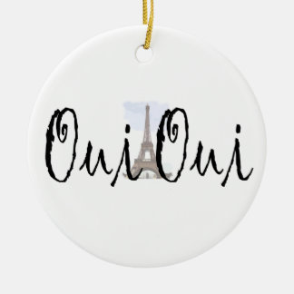 Ornement Rond En Céramique Oui, Oui !
