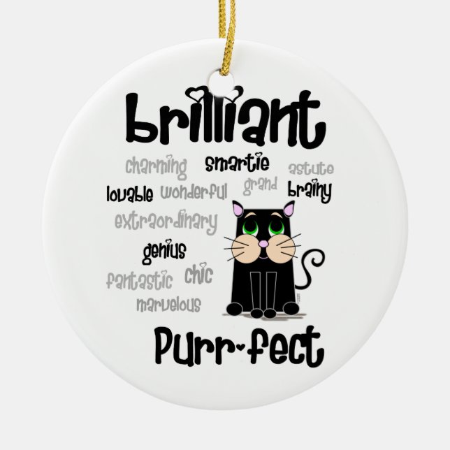 Ornement Rond En Céramique Pantalon de je-sais-tout (Devant)