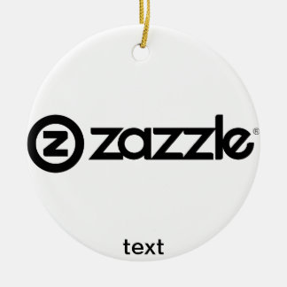 Ornement Rond En Céramique Produit d'essai d'ornement