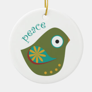 Ornement Rond En Céramique Produits créatifs de Noël