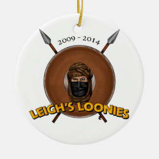 Ornement Rond En Céramique Relisez l'ornement