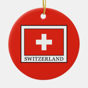 Ornement Rond En Céramique Suisse