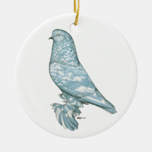 Ornement Rond En Céramique Tumbler Ouest de l'Angleterre : Lavender Mottle