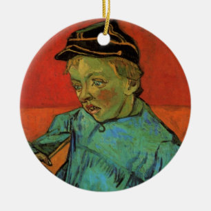 Ornement Rond En Céramique Van Gogh, Écolier (Camille Roulin), Art ancien