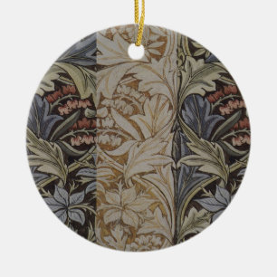 Ornement Rond En Céramique William Morris Bluebell Tapestry Design